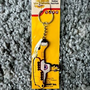 The Beatles Yellow Submarine Keychain